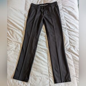 Men's Amazon Essentials Classic Black Dress Pants Size 29x32